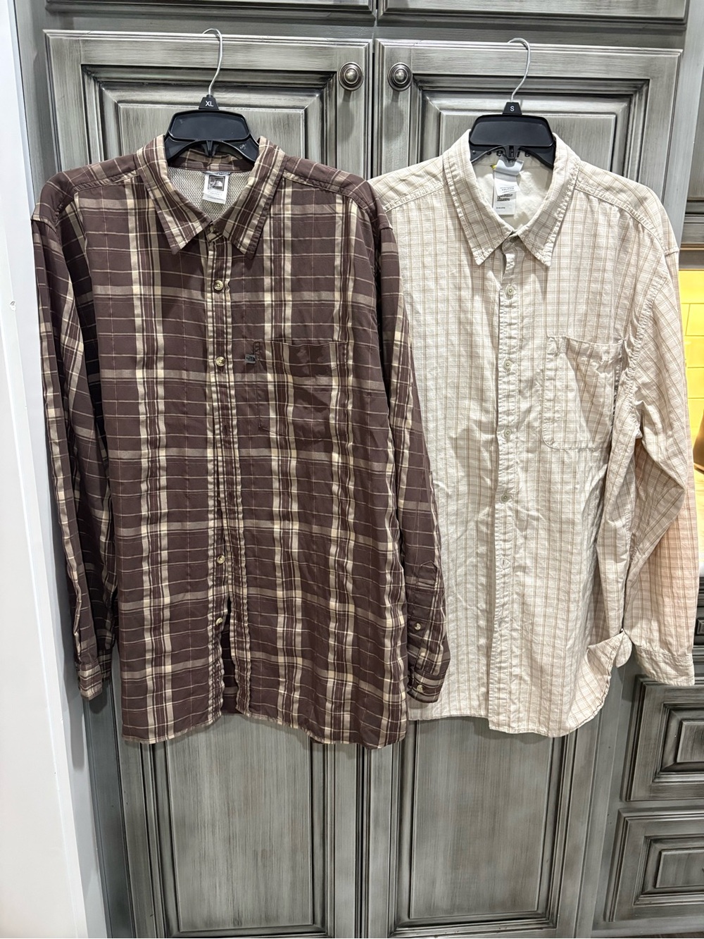 Men's The North Face Plaid Button-Down Shirts